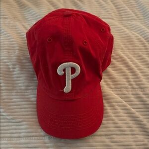 red phillies hat